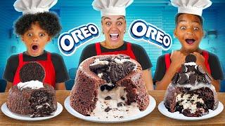 HOW TO MAKE OREO CAKE WITH THE PRINCE FAMILY CLUBHOUSE