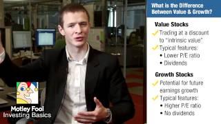 What's the Difference Between a Growth Stock and a Value Stock?