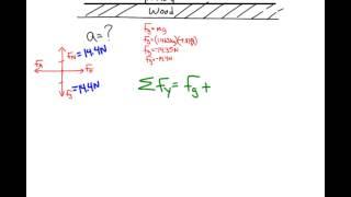 Friction Practice Problem