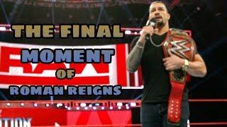 The Final Moment of Roman Reigns in WWE ( Relinquishes Universal Title ) 