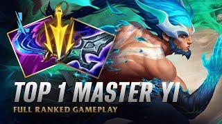 Wild Rift MASTER YI - TOP 1 Zephyr Dragon Yi S15 Ranked Gameplay + Build