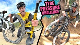 THE MTB TYRE PRESSURE CHALLENGE - HOW LOW CAN THEY GO?