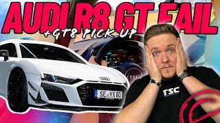 Audi R8 Fail! All goes wrong - but picking up a limited edition car!