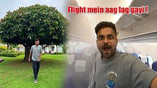 Goa mein weekend enjoy kiya aur flight mein locha ho gaya !