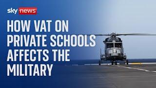 Military families raise concerns after government introduces VAT on private school fees