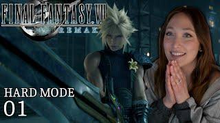 Starting a Hard Mode Playthrough! | Final Fantasy VII Remake [Part 1]