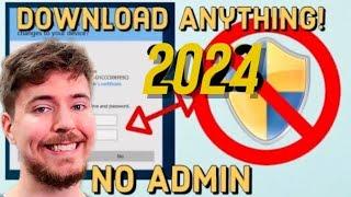 {EASY} How To Install Any Software Without Admin Rights. Working (JUNE 2024) Windows 10/11