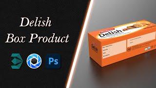 Modeling Delish Box Product in 3ds Max