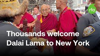 New York City arrival for Dalai Lama, Tibetan spiritual leader | Radio Free Asia (RFA)