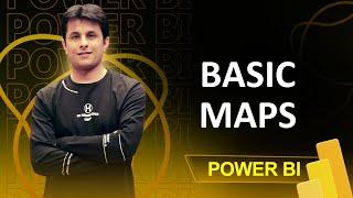 3.1 How to Create a Basic Map in Power BI | Power BI Tutorials for Beginners | By Pavan Lalwani