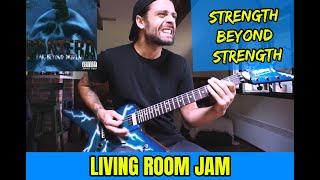 PANTERA - STRENGTH BEYOND STRENGTH / LIVING ROOM JAM  live playthrough by ATTILA VOROS