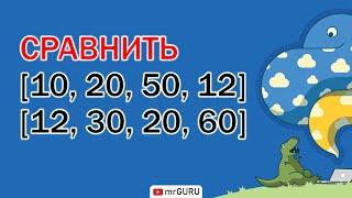 Как сравнить 2 списка в Python 3 (2 способа) / mrGURU