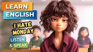 I Hate Mondays   | Improve Your English | English Listening Skills - Speaking Skills.