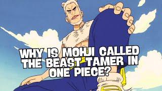 Why is Mohji called the Beast Tamer in One Piece?