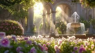 Palace Gardens (8 Hour Edition) - Peaceful Fountain, Birds and Garden Ambience