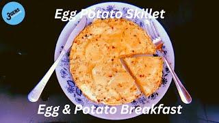 EGG POTATO SKILLET | EGG & POTATO BREAKFAST || ITALIAN FRITTATA || 3Gens Kitchen