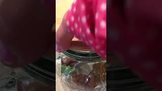 Asmr tap empty Cookie Jar (those Pippi Longstocking cookies were a nostalgic hit & delicious too)