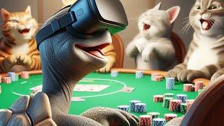 I Found the BEST Poker Game on VR to TROLL