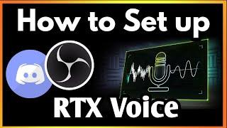 How to Remove Background Noise in Discord or OBS with NVIDIA RTX Voice