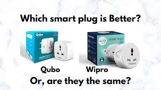 Smart Plug - Wipro or Qubo?  #smartplug #smarthome #homeautomation