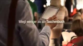 Der Kindle von Amazon Werbung 2012