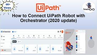 How to connect Uipath Robot with Orchestrator