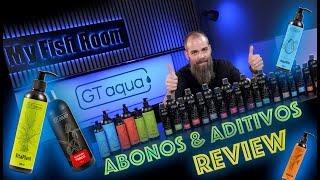 GT Aqua La gama de aditivos y bonos más completa para tú acuario - REVIEW COMPLETA