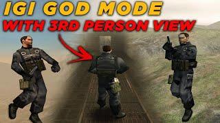 IGI GOD MODE !! Fly Around the Map With 3rd Person View Project IGI Hack Mod | IGI Trainer Trick