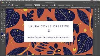 Adobe Illustrator Custom Workspaces & Toolbars Webinar