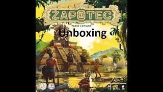 Zapotec - Unboxing - El club del dado