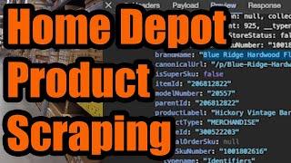 No-Code Home Depot API Data Scraping with HAR Files