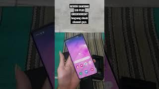 Review Samsung S10 Plus LCD Green Screen #samsungs10plus #samsung