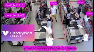 Yolov8 Tutorial: Accurate People Counting in Queues with Object Detection | yolo object detection