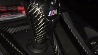 BMW M4 M Performance Carbon Gear Selector Installation