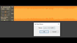 How to *literally* make a low quality audio in audacity