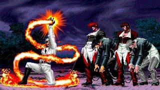 [KOF Mugen] Heidern vs Orochi Iori Team