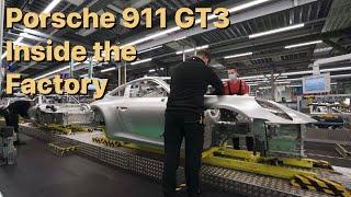 How is it made? - Porsche 992 911 GT3 with a paint to sample finish. Factory production process