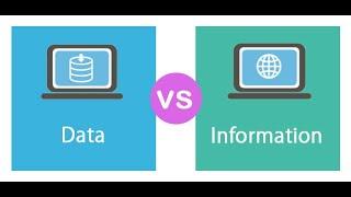 Difference between data and information