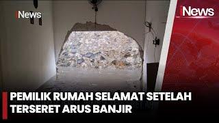 Rumah Jebol, Warga Terseret Arus Banjir di Depok | iNews Pagi | 09/03