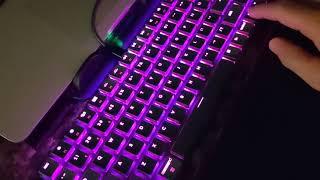 Thoughts on K3 - RGB compared with White Backlights on Keychron - notes on Brown switch