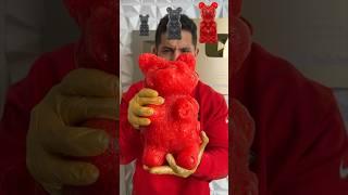 Our Freeze Dryer Made Our Gummy Bear GIANT!  #freezedried #candy #experiment #asmr #satisfying