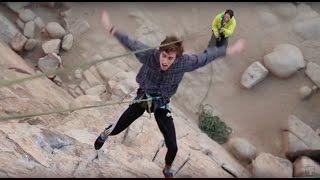 Roommates Do Rock Climbing