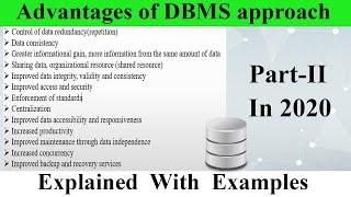 File System Vs DBMS | Advantages Of DBMS | Disadvantages Of File System | Explained With Examples