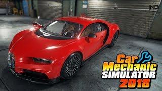 Car Mechanic Simulator #9 - Phục chế lại siêu xe Bugatti Chiron từ bãi rác | ND Gaming
