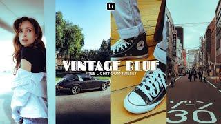 Vintage Blue Preset | Lightroom Mobile Preset Free DNG | vintage preset | lightroom presets