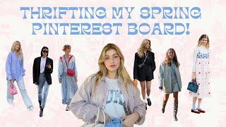 THRIFT my Spring Pinterest Board with me! | Thrift Haul | Part one! 