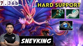 Sneyking Dark Willow Hard Support - Dota 2 Patch 7.36b Pro Pub Gameplay