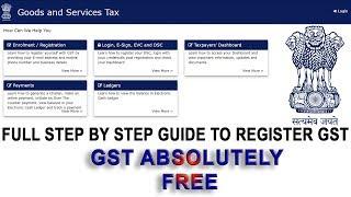 OFFICIAL VIDEO !! NEW TAXPAYER REGISTRATION PROCESS FOR GST !! COMPLETE GUIDE STEP BY STEP GUIDE !!