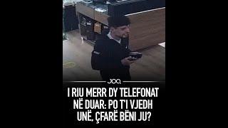 "Po t'i vjedh unë këto, ça bëni ju?"/ I riu vjedh dy telefona në Tiranë dhe ikën me vrap