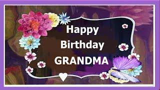 HAPPY BIRTHDAY GRANDMA